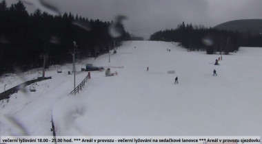 Imagen de vista previa de la cámara web Bělá pod Pradědem - skipark Filipovice